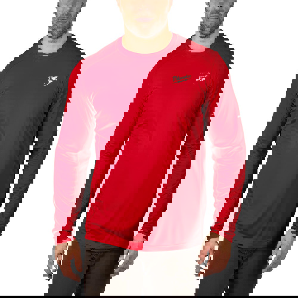 Shirts; Garment Style: Long Sleeve ; Garment Type: General Purpose ; Size: 3X-Large ; Color: Red ; Material: Polyester ; Closure Type: None